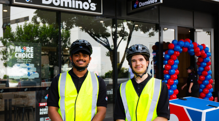 Dominos innovations support brand